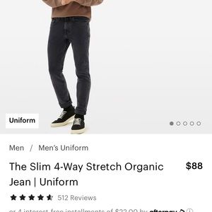 30x30 slim, washed black